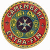 Camembert Extra -Fin Vintage French Camembert Cheese Label