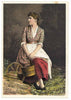 Victorian Trade Card, Mrs. Langtry