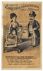 Victorian Trade Card, Conqueror Clothes Wringer, Metamorphic