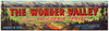 The Wonder Valley Brand Vintage Sanger California Fruit Crate Label