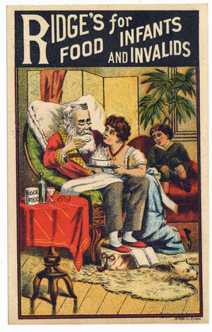 Victorian Trade Card, Ridge's Food for Infants and Invalids
