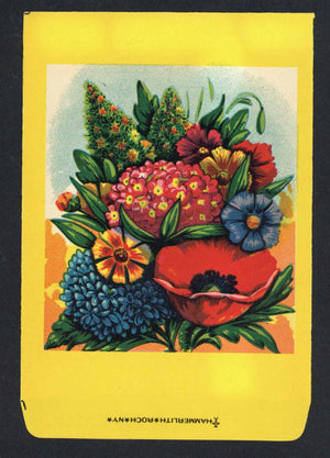 Mixed Flowers Antique Stock Seed Packet, Hammerlith