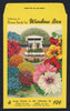 Window Box Flowers Antique Genesee Valley Litho. Seed Packet