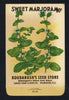 Sweet Marjoram Vintage Roudabush's Seed Packet