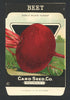 Beet Antique Card Seed Co. Seed Packet, Early Blood Turnip