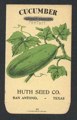 Antique unused Galloway vegetable seed packets from Wilmington NC (c 1918)