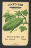 Cucumber Antique Huth Seed Co. Packet