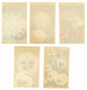 French Flower Antique Seed Packet Label Collection #5