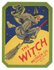 The Witch Brand Vintage Syracuse New York Broom Label