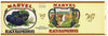 Marvel Brand Vintage Danville Illinois Black Raspberry Can Label