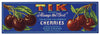 TIK Brand Vintage Sunnyvale Cherry Crate Label
