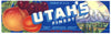 Utah's Finest Brand Vintage Ogden Utah Fruit Crate Label