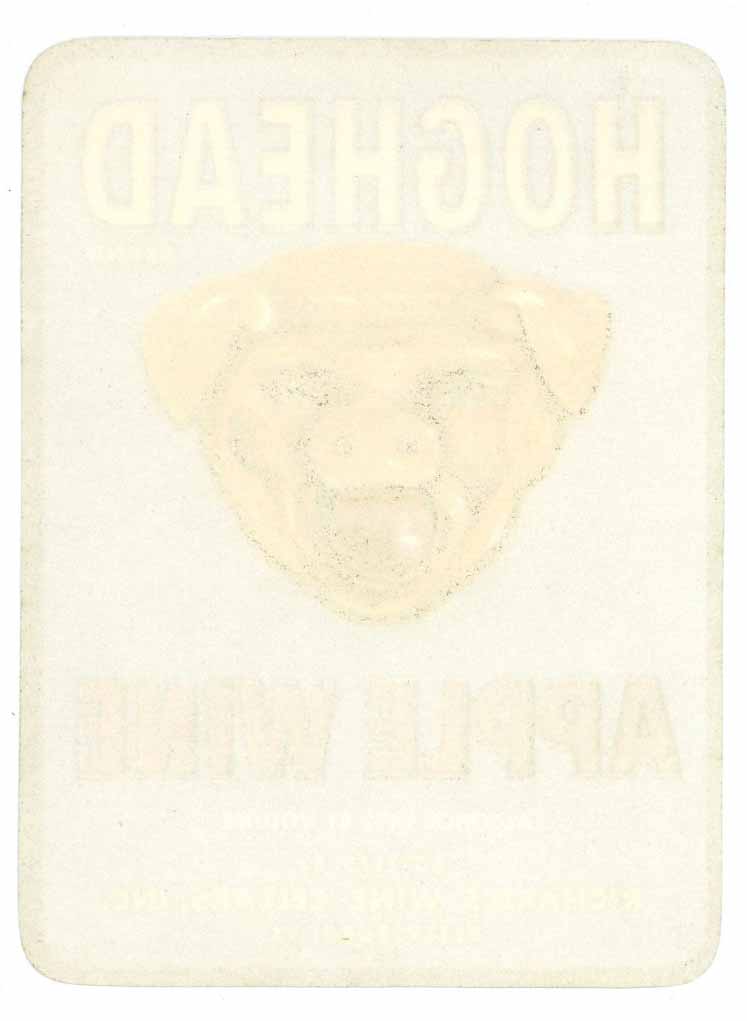 Hog Head Brand Vintage Petersburg Virginia Apple Wine Label – thelabelman