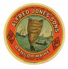 Alfred Jones' Sons Brand Vintage Finnan Haddie Bottle Label