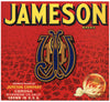 Jameson Brand Vintage Corona Orange Crate Label
