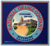 Standard Brand Vintage Riverside Orange Crate Label
