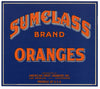 Sumclass Brand Vintage Orange Crate Label