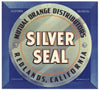 Silver Seal Brand Vintage Redlands Orange Crate Label