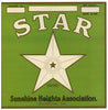 Star Brand Vintage Sunshine California Orange Crate Label