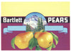 Stock No. 1116 Vintage Pear Crate Label