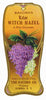 Bacorn's Lilac Brand Vintage New York Witch Hazel Bottle Label