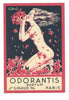 Odorantis Brand Vintage French Perfume Label