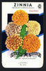 Zinnia Vintage Lone Star Seed Packet, Mexican Hybrids