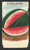 Watermelon Antique Burt's Seed Packet, Dixie