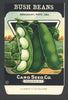 Bush Beans Antique Card Seed Co. Packet, Henderson's
