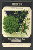Herbs Antique Card Seed Co. Packet, Sweet Marjoram