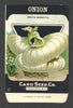 Onion Antique Card Seed Co. Packet, White Bermuda