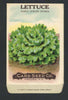 Lettuce Antique Card Seed Co. Packet, Early Curled Silesia