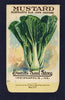 Mustard Antique Everitt's Seed Packet