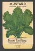Mustard Vintage Everitt's Seed Packet, Southern Giant Curled