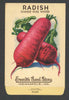 Radish Antique Everitt's Seed Packet, Chinese Rose Winter