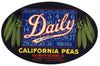 Daily Brand Vintage Sacramento Delta Vegetable Crate Label