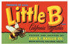 Little B Brand Vintage Salinas Vegetable Crate Label